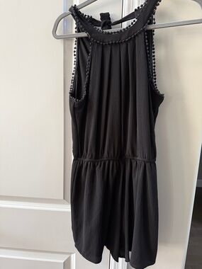 Black Sleeveless Halter Women’s Dress